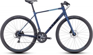 CUBE NULANE VELVETBLUE N BLACK 2024 DRIMALASBIKES